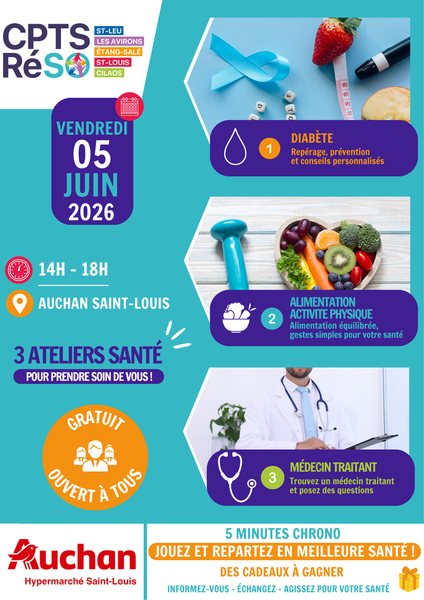 Ateliers Santé - Auchan Saint-Louis
