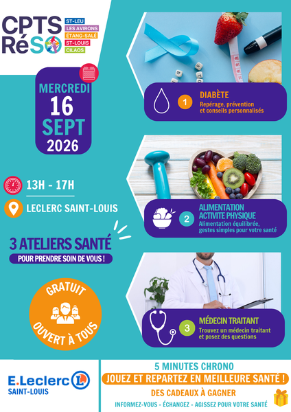 Ateliers Santé - Leclerc Saint-Louis