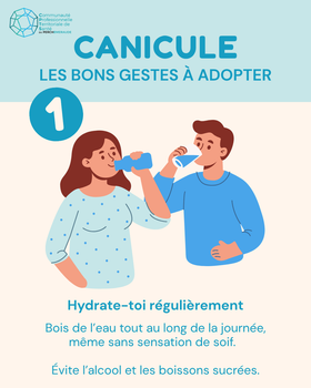 🥵 Le soleil a décidé de passer en mode "four chaleur tournante"… À nous de ne pas faire pareil !