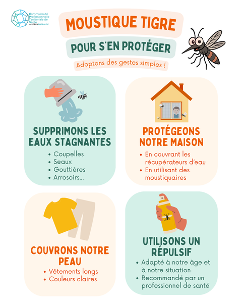 🦟 Moustique tigre : Adoptons les bons gestes !