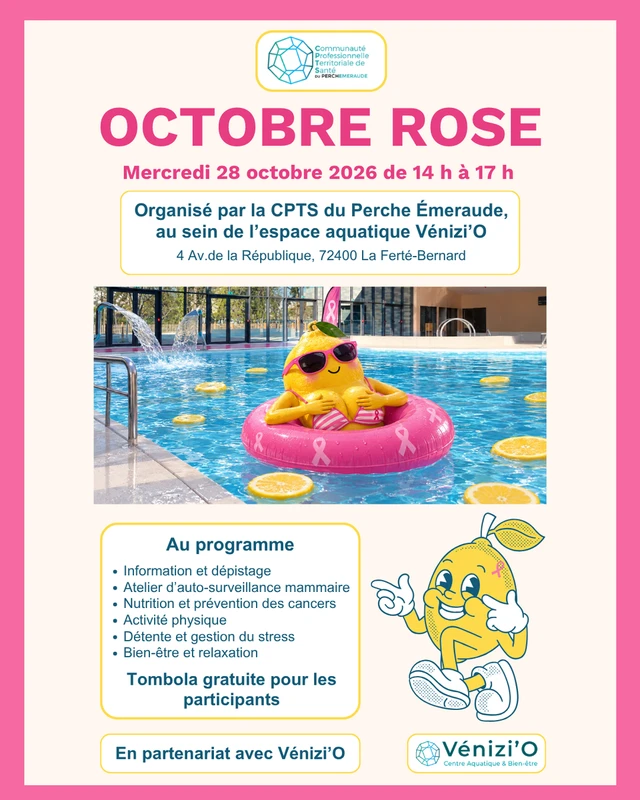 Animation Octobre Rose 28/10/26