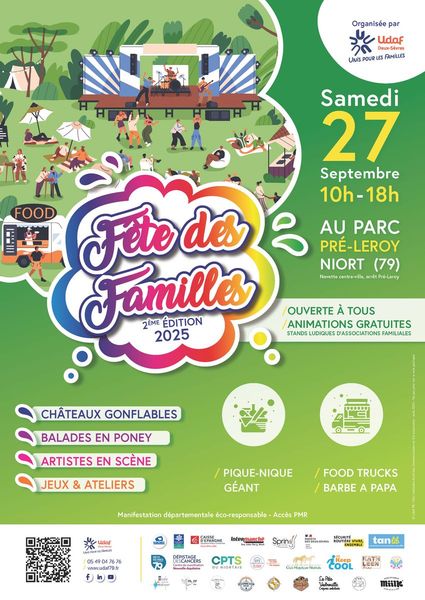 La 2ème édition de la fête des familles de l'UDAF