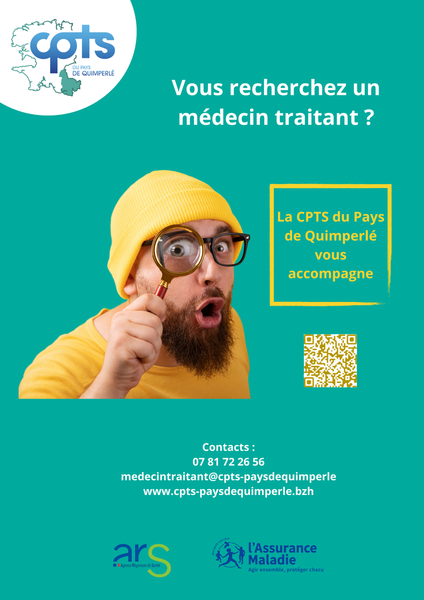 Vous recherchez un médecin traitant ?