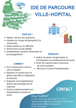 L'infirmière de parcours ville-hôpital