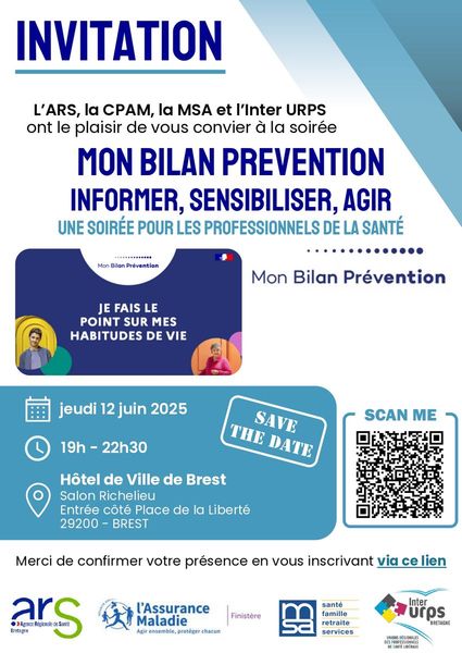 Soirée Mon bilan prévention - 12 juin 2025