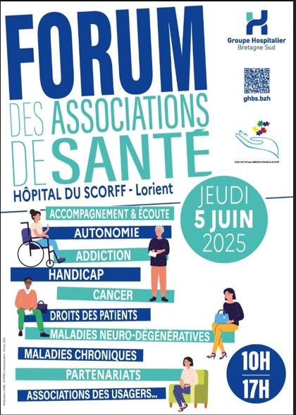 Forum des associations de santé - Hôpital du Scorff, Lorient