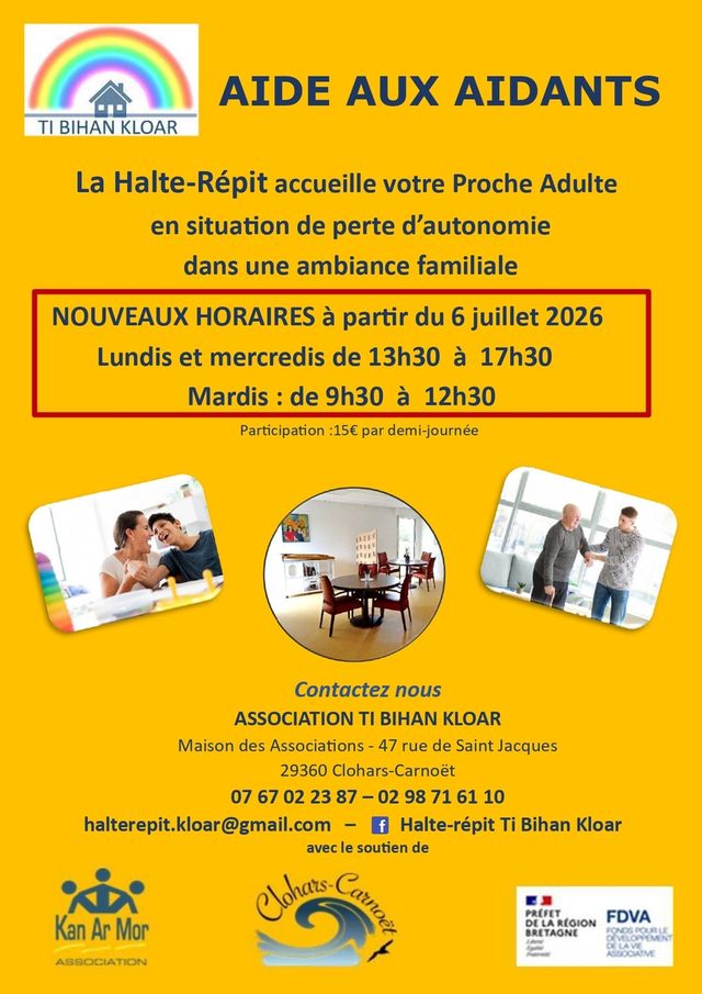 Ti Bihan Kloar – La Halte-Répit à Clohars-Carnoët