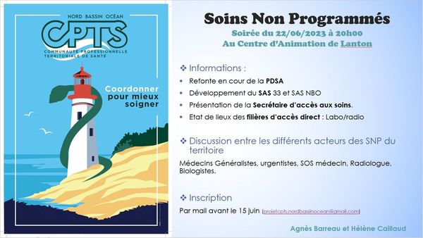 Soirée Soins Non Programmés