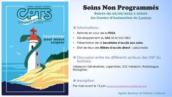 Soirée Soins Non Programmés