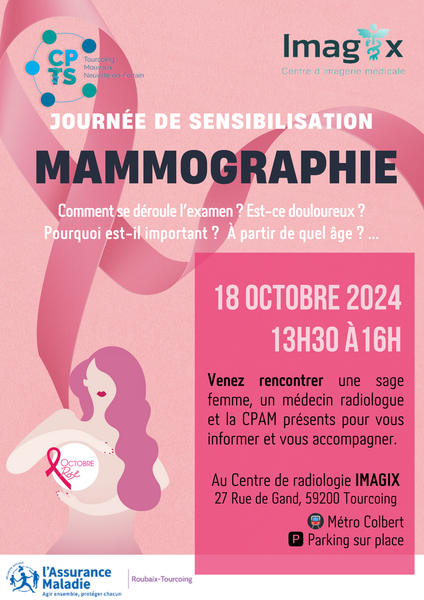 Journée de sensibilisation mammographie
