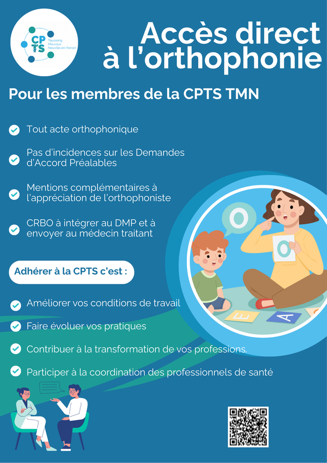 Accès direct Orthophoniste