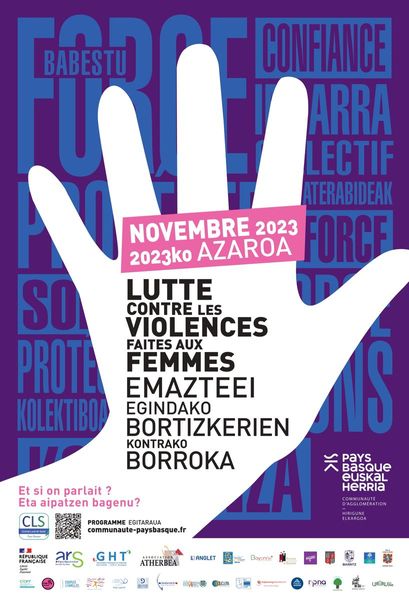 Evènements autour du 25 novembre : journée internationale de lutte contre les violences faites aux femmes