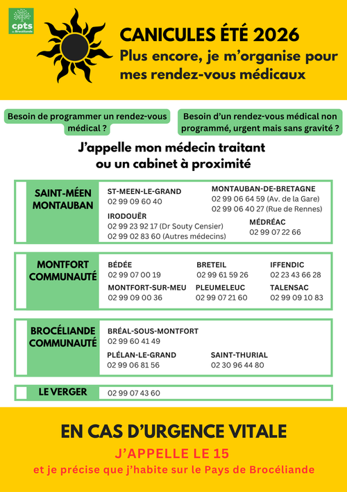 Canicules Été 2026