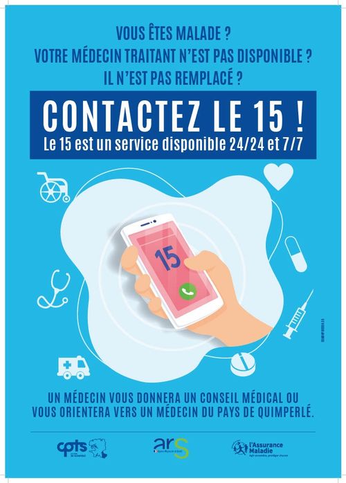 Vous avez besoin de soin et votre médecin traitant n'est pas disponible ni remplacé ?&nbsp;