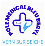 logo Maison de Santé Pluriprofessionnelle Pôle Médical Bleu Béryl